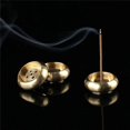 thumbnail image 3 of Decorative Incense Burner Mini Incense Holders Brass Heat-resistant Bases with Multiple Holes for Sandalwood Incense Burning, 3 of 5
