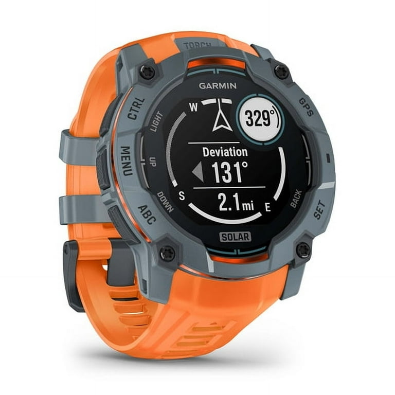 Garmin Instinct 3 Solar, (50mm) Twilight with Solstice Band (010