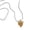 Gold color, variant on Silver Pine Cone Necklace for Women Adjustable Chain for Birthdays Special Occasions Jewelry Present