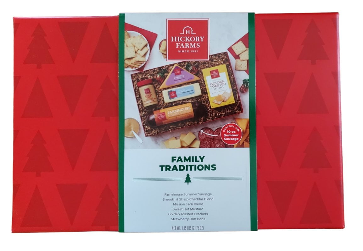 Hickory Farms Family Traditions Holiday Gift Box, Summer Sausage