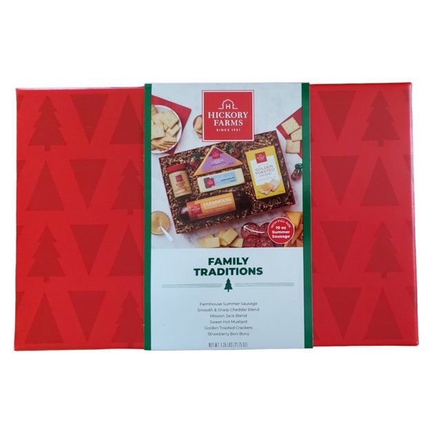 Hickory Farms Family Traditions Holiday Gift Box, Summer Sausage