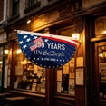 thumbnail image 4 of Anniversary Celebration Banner for Parties with Double Printing and Strong, 4 of 7