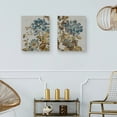 thumbnail image 2 of Floral Lines I & II by Tania Bello Set of Canvas Art Prints, 2 of 4
