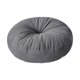 thumbnail image 4 of Cojín Redondo para Piso Adultos Niños Almohada Multifuncional Asiento Decorativo Silla Meditación Corduroy Resistente Adecuado para Relajación Lectura Gris, 4 of 8