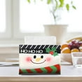 thumbnail image 3 of Christmas Tissue Box Cover Non-Woven Fabric Holiday Themed Print Decorative Holder for Living Room Table Desk Party Decor(Multicolor-B), 3 of 6
