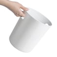 thumbnail image 5 of Mainstays Basic Plastic 1.45 Gallon Wastebasket in Arctic White for Bathroom, Bedroom or Office, 5 of 5