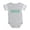 Heather Gray, variant on CafePress - Retro Triangle Pattern - Cute Infant Baby Football Bodysuit