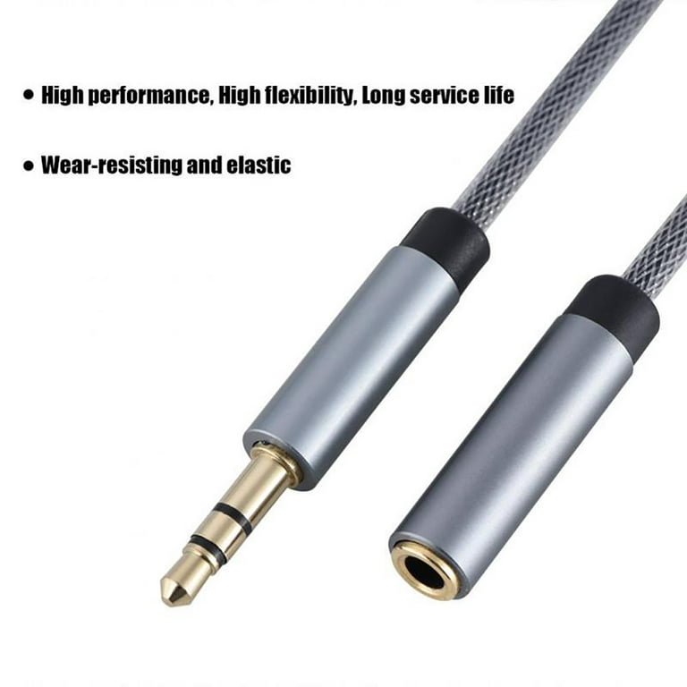 3.5mm Headphone Extension Cable, CableCreation 3.5mm Male to Female Stereo  Audio Cable for Phones, Headphones, Speakers, Tablets, PCs, MP3 Players and