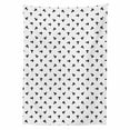 thumbnail image 2 of Mushroom Tablecloth, Modern Birch Mushrooms in Black Color Porcini Fungus Simplistic Design, Rectangle Satin Table Cover Accent for Dining Room and Kitchen, 52" X 70", Black White, by Ambesonne, 2 of 2