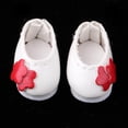 thumbnail image 2 of 1 par de de material cuero de BJD 1/12 para decoración de de del dormitorio, accesorios para , Hugo Zapatos de muñeca de niña, 2 of 10