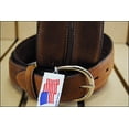 thumbnail image 4 of Justin Men's Brown Classic Western Belt 53709, 4 of 7