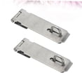 thumbnail image 3 of HINTRMENT 2Pcs Easy Install Stainless Steel Padlock Hasp for Door Security and Gate Fastening, 3 of 8
