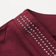 thumbnail image 7 of Tops for Women Trendy Oversized Tee Shirts Women Loose Top Medium Long Sleeve Shirt Athletic T Shirt Woman Half Shirts Fit Stretch Long Sleeve Winter Little Pocket Tunics Running L, 7 of 7
