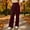 Wine women plus size wide leg trousers a1, variant on Bzdzmqm Women Plus Size Wide Leg High Waisted Trousers with Pockets Solid Casual Office Work Activewear Loose Long Pants Trousers, Army Green M