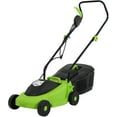 thumbnail image 1 of PayLessHere Electric Lawn Mower and Grass Cutter, 13-Inch Corded 12 Amp Dethatcher, Collection Box, 1 of 7