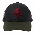 thumbnail image 2 of Star Wars Boba Fett The Mandalorian Embroidered Snapback Hat, 2 of 4