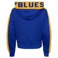 thumbnail image 3 of Girls Youth Blue St. Louis Blues Record Setter Pullover Hoodie, 3 of 3