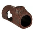 Zoo Med Ceramic Betta Log Aquarium Ornament Brown, 1ea/4.25 in, SM