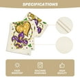 thumbnail image 3 of Smile Irises Mask Carnival Mardi Gras Table Runner, Seasonal Kitchen Dining Table Decoration for Indoor Party Home 13x72 Inch, 3 of 6