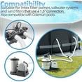 thumbnail image 3 of Glaciersei 1.5" Diameter 29060E Pool Pump Replacement Hose for Intex Filter Pumps Sand Pump & Saltwater Systems - 59" Long(1 Pack), 3 of 5