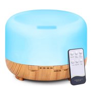 Essential Oil Diffuser,500ml Premium,5 in 1 Ultrasonic Aromatherapy Fragrant Oil Humidifier Vaporizer,Timer and Auto-Off Safety Switch for Living Room,Bedroom,Baby Room