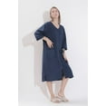 thumbnail image 5 of FEREMO Women's Nightdress Mid-length Zipper Pajamas Home Clothes Bath Towel, 5 of 5