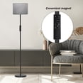 thumbnail image 3 of 61.5'' Traditional Floor Lamp with Remote Control and Bulb Included, 3 of 10
