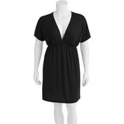 Juniors Plus Knit Dolman Dress