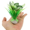 thumbnail image 3 of Plantas de Acuario de Plástico de Ofertas Únicas, Accesorios para Tanques de Peces, Decoraciones para Acuarios en Verde y Blanco, 3 of 6
