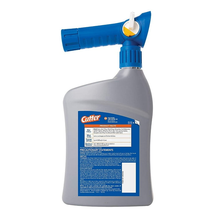 Cutter Backyard Bug Control Spray Concentrate 32ounce (32 Ounce Pack) Collection Discounts