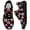 8LD23081703, variant on Uminder Womens Running Shoes Eyeball Print Sneakers Black Shoes Size 8