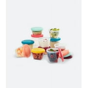 Babymoov Eco Conscious BPA Free food containers 6 x 4oz + 6 x 6oz + 12 x 8.45oz Multiset