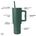 thumbnail image 2 of Vaso Simple Modern Trek de 1183 ml con asa y tapa con pajita, 2 of 9