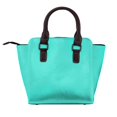 thumbnail image 3 of Single Shoulder Bag Rivet Bag 7.48×7.48×3.94in Removable Shoulder Belt Can Be Held Or Diagonal Across A Variety Of Matching Styles Teal, 3 of 6