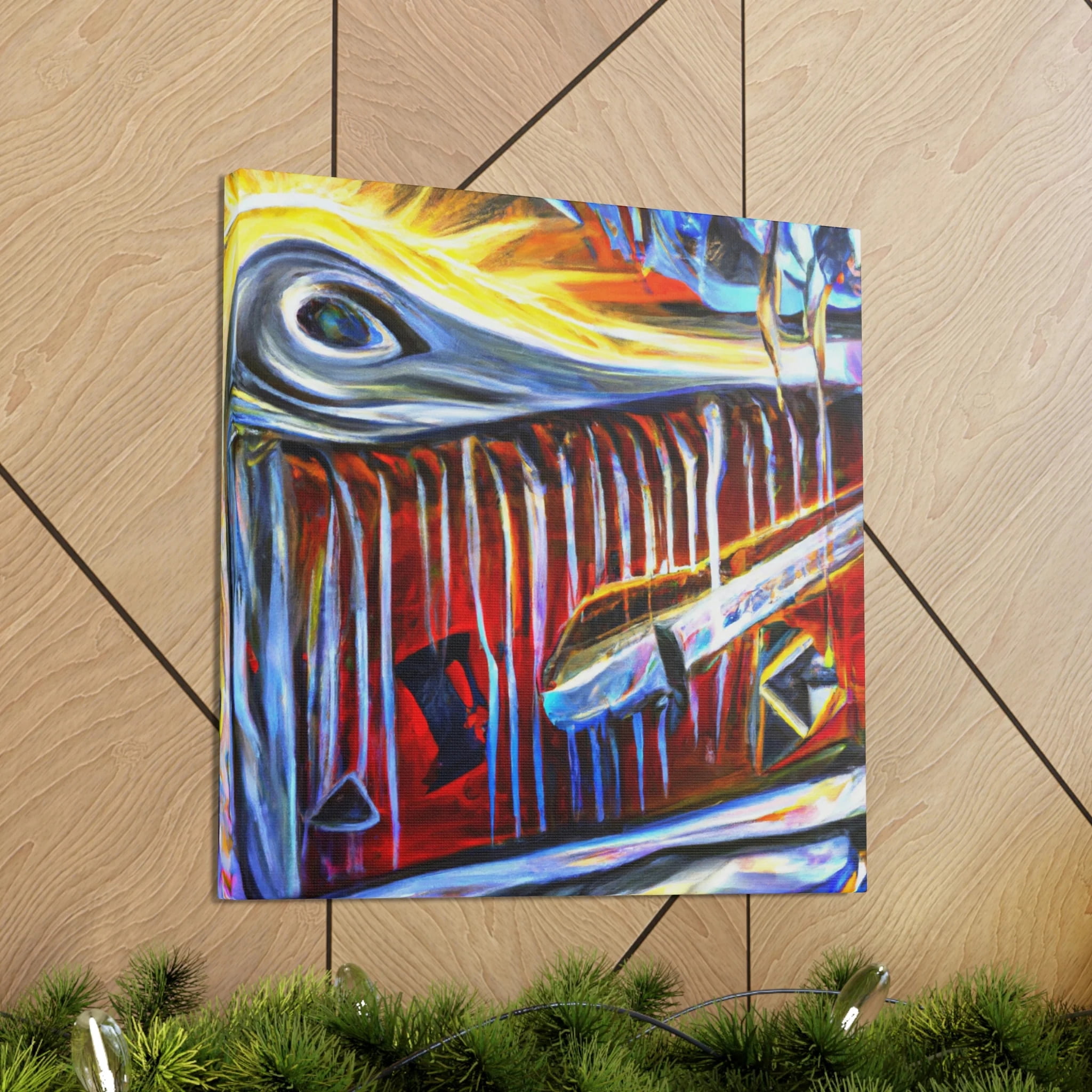 Harmonica Through Expressionism - Canvas