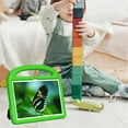 thumbnail image 6 of ELEHOLD Cute Kids Case for Samsung Galaxy Tab A9 Plus Tablet 11" 2023 Release EVA Kids Friendly Case Full Body Shockproof Kickstand Function Handle Grip Case for Samsung Galaxy Tab A9+, Green, 6 of 10