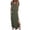 a-Army Green20177, variant on FINALGANG Womens Dress Solid Color Short Sleeve Maxi Dress With V Neck Side Pockets Side Slit Relaxed Fit Casual Dress For Daily Going Out Wear