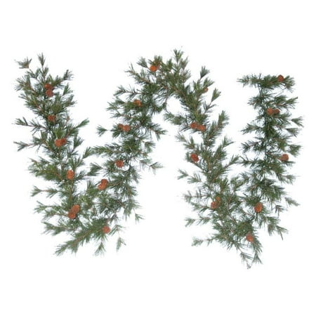 9 ft. Westwood Garland with Pinecones