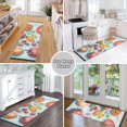 thumbnail image 6 of Yayeee Runner Rug for Bedroom 2'x6' Machine Washable Hallway Non Slip Mat, Yellow Tomatoes, 6 of 8