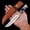 Blue, variant on Sharp Meat Cutting Knife with Steel Wood Handle for Camping and Hiking Fruit knive