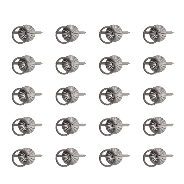 Miangastore Vintage Style Metal Handle Pull Knob 30Set 1.2X0.7In