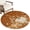 Brown, Terracotta, Ivory, Mustard, variant on Entryway Rug 2'x3', Pumpkins Fall Kitchen Runner Rugs Non-Slip Carpet Mats, Vintage Floral Thanksgiving Brown Bedside Rugs Runners Washable Floor Carpet for Bathroom Laundry Room