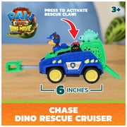 PAW Patrol: The Dino Movie Chase Dino Rescue Cruiser, Ages 3+