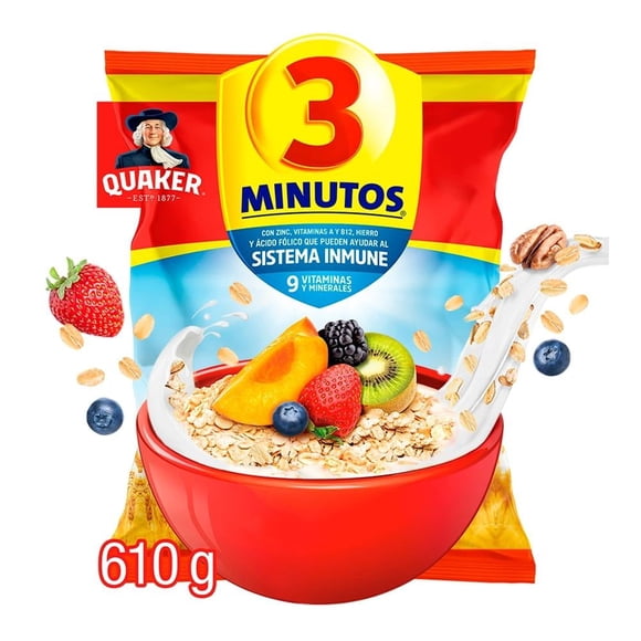 Avena 3 Minutos con sémola de trigo 610 g