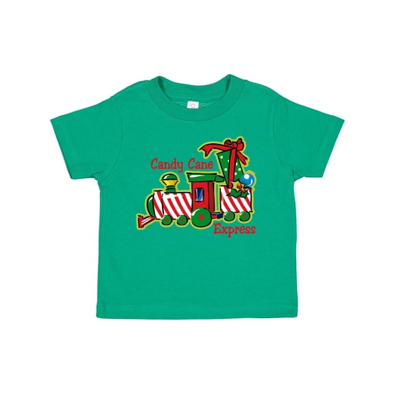 Inktastic Candy Cane Express Boys or Girls Toddler T-Shirt