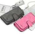 thumbnail image 3 of Women's Small Leather Wallet Bifold with Multiple Card Slots Wome, 3 of 3