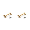 thumbnail image 3 of Tholdsy RC Car Steering Linking Turning Seat Modification Parts Reemplazo del kit de accesorios Reemplazo para A949 A959 K929 Golden dorado 2piezas Tholdsy CBP212212, 3 of 5