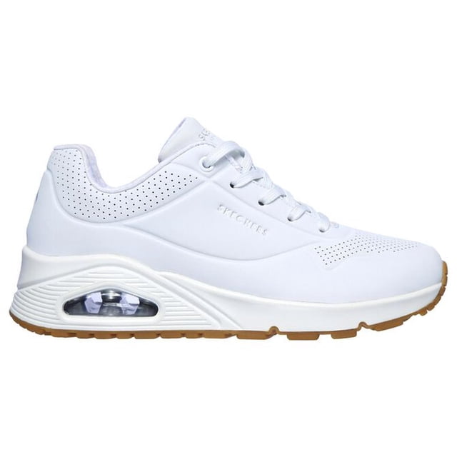 Tenis Skechers Street Uno Mujer Urbano Modernos Cómodos BLANCO 26
