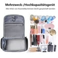 thumbnail image 4 of Trousse de Toilette de Voyage, Grande Capacité de Rangement Imperméable, Design Séparation Sec Humide pour Hygiène, Organisateur Portable avec Compartiments et Crochet Pivotant, 4 of 7