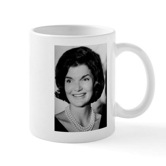 CafePress - Jackie Kennedy Mug - 11 oz Ceramic Mug - Novelty Coffee Tea Cup